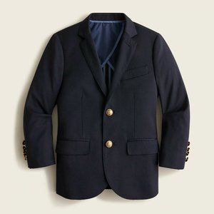 SOLD Crewcuts Boys' Ludlow two-button blazer in navy wool  sz 5